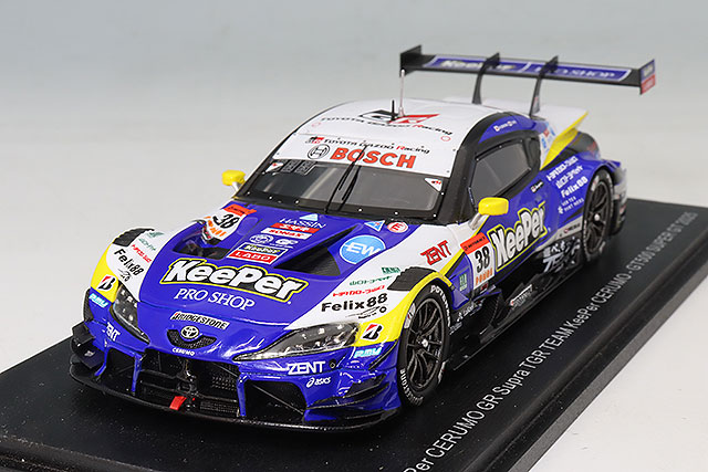 スパーク 1/43 au TOM'S GR スープラ TGR 2024 スーパーGT GT500