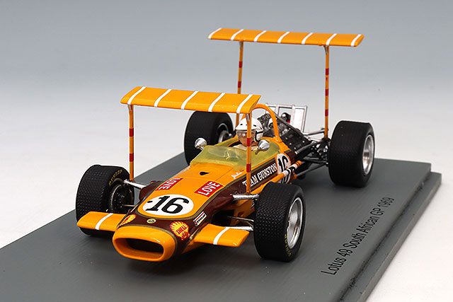 特価 Bosica/MERI KITS (1/43) ロータス 49 1967 Spark 1:43 John Love Lotus 49 #16 南アフリカ GP 式 1 1969