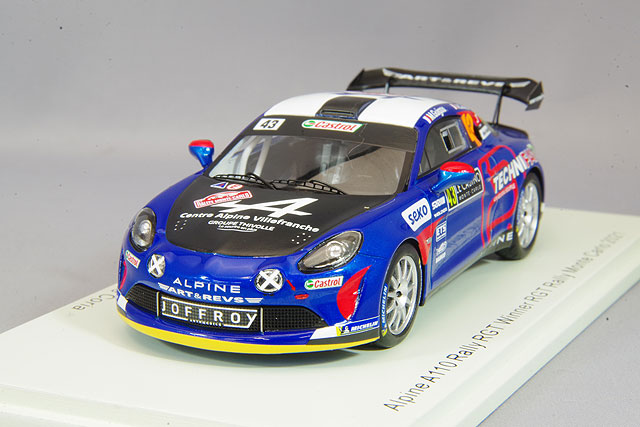 ☆ スパーク 1/43 アルピーヌ A110 ラリー RGT 2021 ラリー ☆ スパーク 1/43 アルピーヌ A110 ラリー RGT 2021 ラリー
