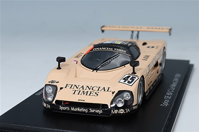 スパーク 1/43 スパイス SE86C 1989 ルマン24H #102 J.ホッチキスSr./J