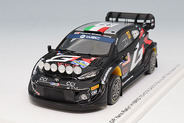 スパーク 1/43 トヨタ GR ヤリス ラリー1 ハイブリッド GAZOO