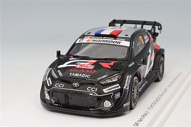 値下げ　1/43 WRCヤリス/ジオラマ台付き 値下げ 1/43 WRCヤリス/ジオラマ台付き