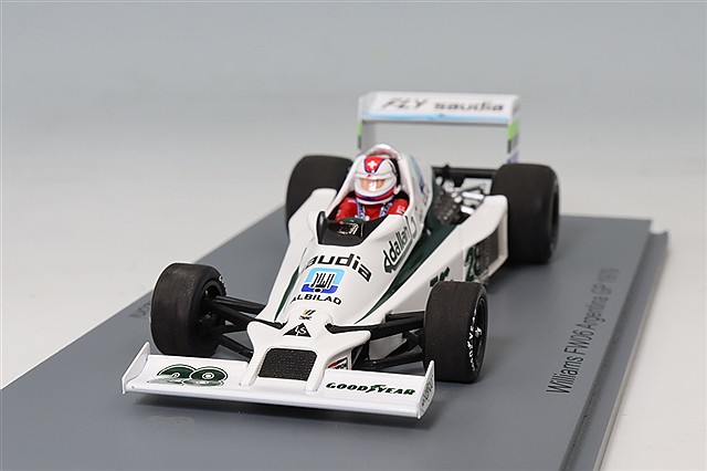 スパーク 1/43 ウィリアムズ FW07B 1980 F1 イギリスGP ウィナー #27 A