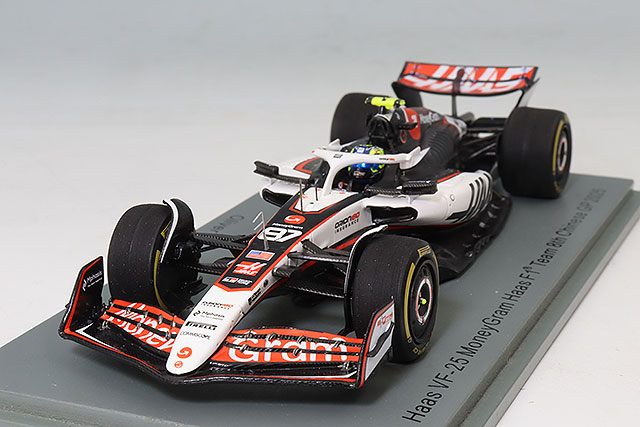 スパーク 1/43 ハース F1チーム VF24 2024 F1 アメリカGP 8位 #27 N