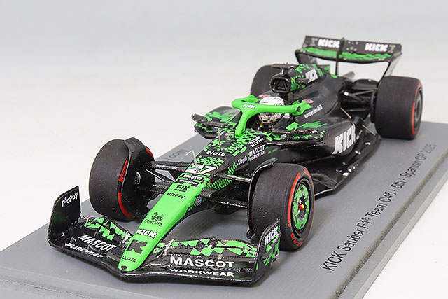 ミニチャンプス 1/43 ステーク F1チーム キック ザウバー C45 N