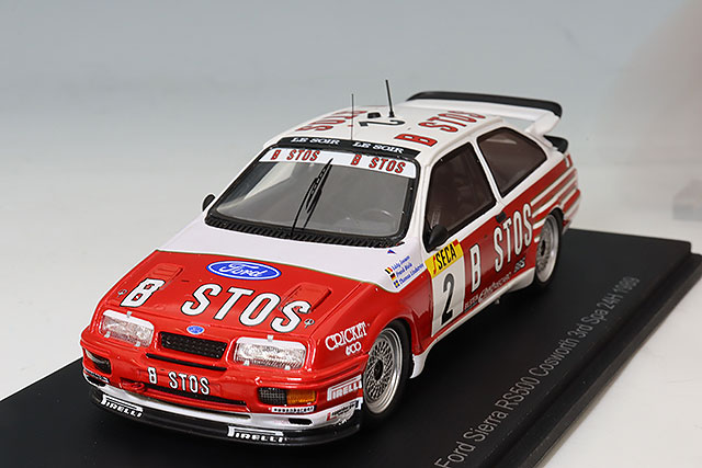 イノモデル 1/64 フォード シエラ RS500 コスワース 1987 スパ24H 6位