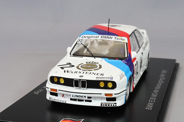 ixo/イクソ BMW E30 M3 1991年 ixo/イクソ BMW E30 M3 1991年Spa24h #1 R.Ravaglia/E.Pirro/E