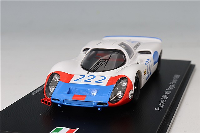 スパーク 1/43 ポルシェ 908/3 1971 タルガフローリオ #4 P.ロドリゲス