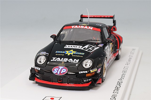 スパーク 1/43 STP タイサン ポルシェ 993 GT2 1995 JGTC GT1 #34 松田