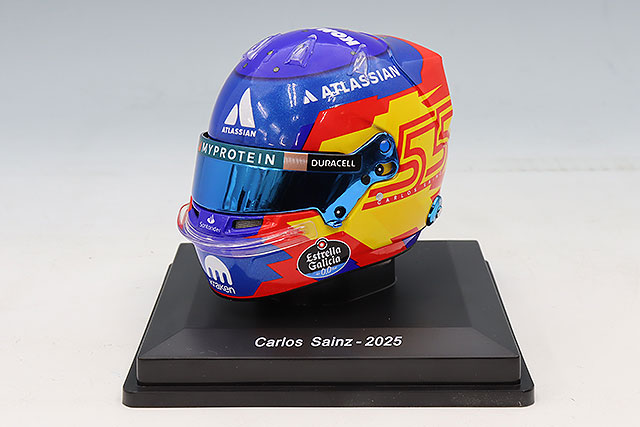 スパーク 1/5 ヘルメット レプリカ アライ 2024 K.ラーソン アロー