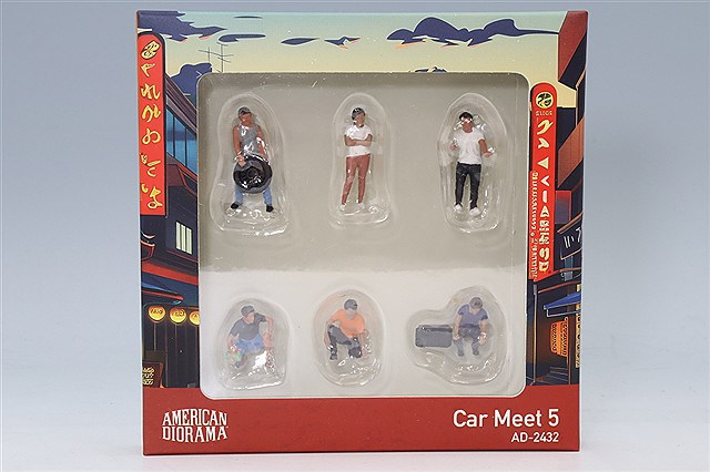 アメリカンジオラマ 1/64 フィギュア LB-Nation 6個セット