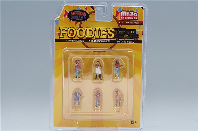 アメリカンジオラマ 1/64 フィギュア LB-Nation 6個セット
