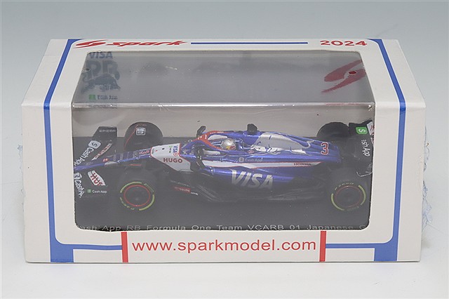 スパーク 1/64 ビザ キャッシュアップ RB F1チーム VCARB 01