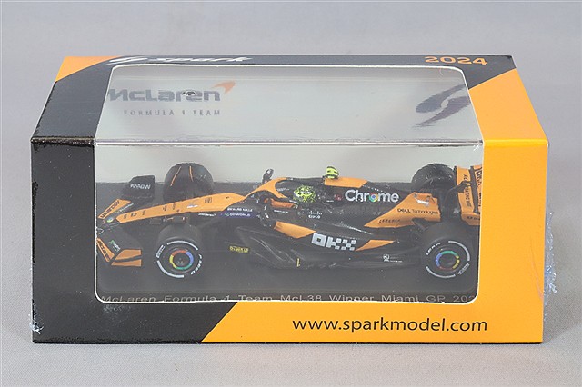 1/18 ミニチャンプス マクラーレンF1 MCL38 モナコGP L.ノリス 1/18 ミニチャンプス マクラーレンF1 MCL38 モナコGP L.ノリス