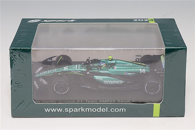 スパーク 1/43 アストンマーティン AMR23 特注 2023 アストンマーティン AMR23 #14 F.アロンソ 2位 Spark 1/43