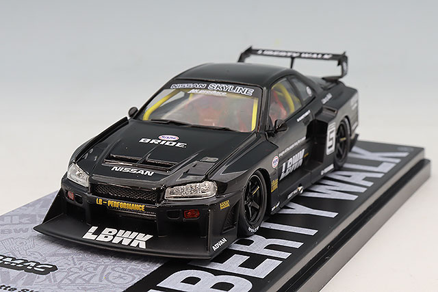 イグニッションモデル 1/43 LB-ER34 スーパーシルエット スカイライン