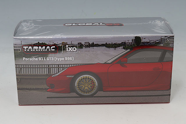 Tarmac 1/64 ポルシェ 911 GT3 (type 996) イエロー