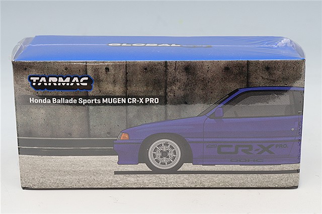Tarmac 1/64 ホンダ バラード スポーツ 無限 CR-X プロ シルバー