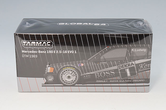 ミニチャンプス 1/43 メルセデスベンツ 190 E 2.3-16 'COMMODORE' 1986