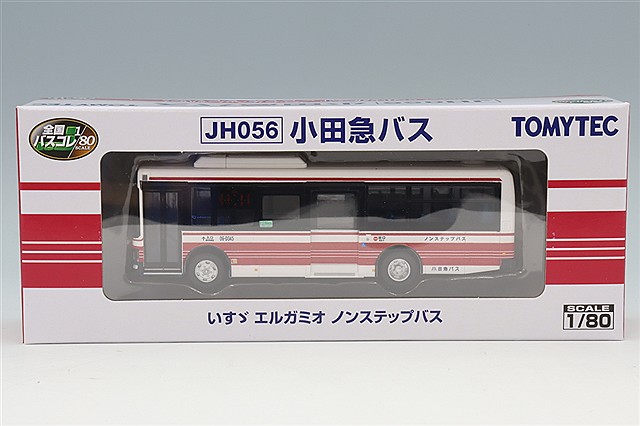 バスコレ80 ノンステップバス　ASAHI 全国バスコレクション80 [JH012] 朝日自動車 (いすゞエルガミオ
