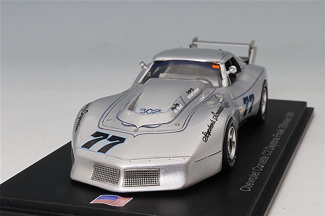 スパーク 1/43 シボレー コルベット C1 1956 セブリング12H #3 D
