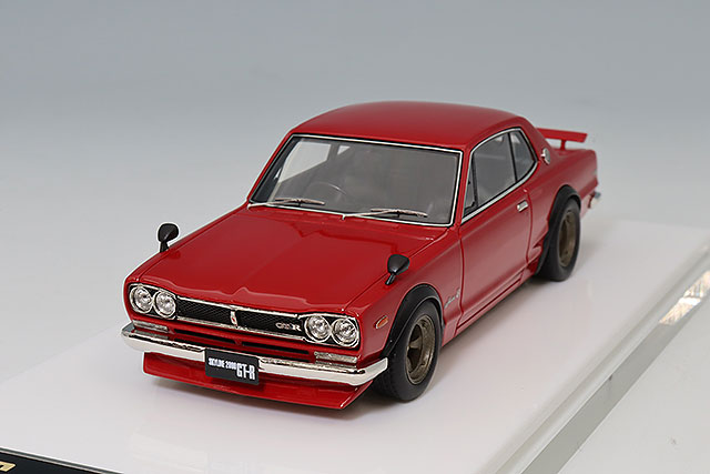 VISON 1/43 スカイライン GT-R KPGC10 ヴィジョン ハコスカ Vision 1/43 NISSAN SKYLINE 2000 GT-R(KPGC10）1971 Red