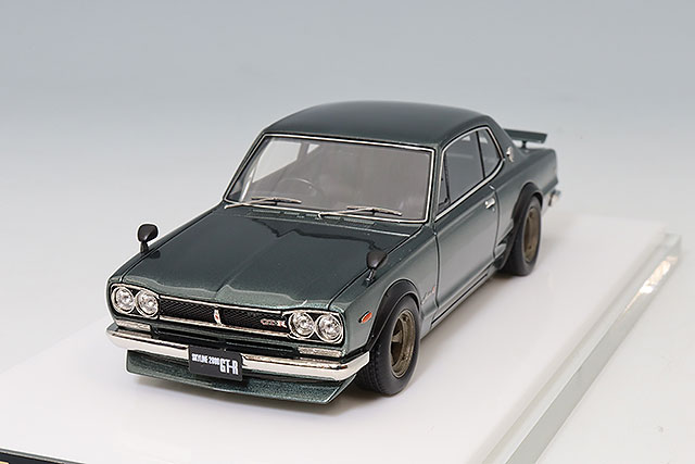 【名車】トヨタ2000GT＆スカイライン2000GT-R 1/43 2台 IG0035 1/43 Nissan Skyline 2000 GT-R (KPGC110) Blue | LINE