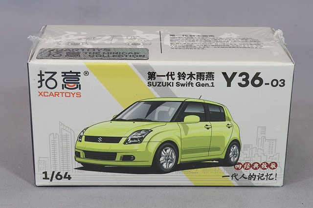 XCARTOYS 1/64 初代 スズキ スイフト レッド