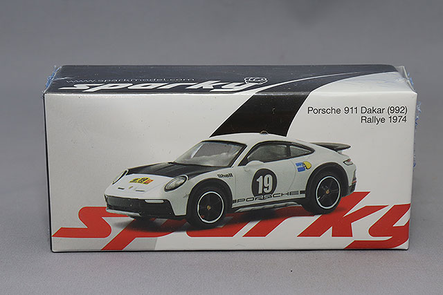 sparky x TINY 1/64 ポルシェ GT EVO プレイステーション 1998