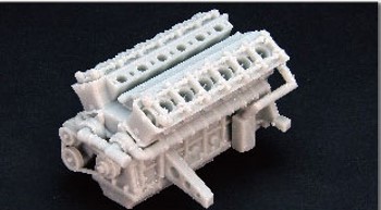 エブロ 3Dプリントキット 1/12 日産 GRX エンジン