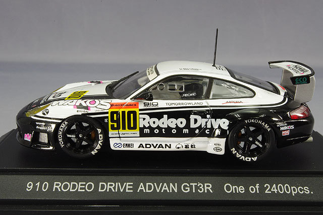 エブロ 1/43 ナインテン アドバン ポルシェ GT3R 2000 JGTC GT300 #910