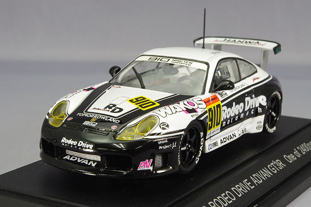 エブロ 1/43 910 ロデオ ドライブ アドバン GT3R 2002 JGTC