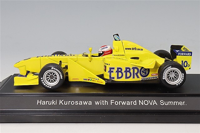 エブロ 1/43 FORWARD エブロ ノバ 2002 フォーミュラーニッポン #10