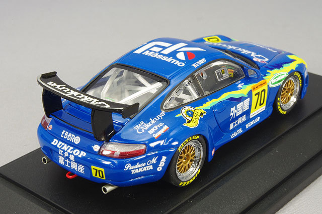 エブロ 1/43 外国屋 ポルシェ 911 GT3R 2003 JGTC #70 石橋義三/清水剛