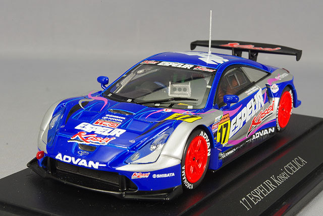 エブロ 1/43 エスペリア コーセー セリカ #17 JGTC GT300 2004 長島