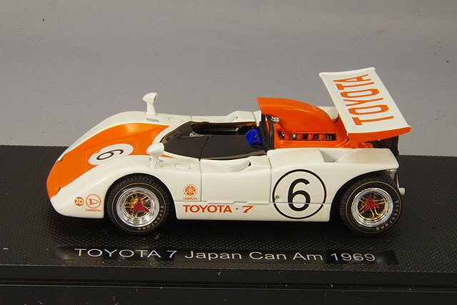 エブロ 1/43 トヨタ 7 1969 ワールドチャレンジカップ 富士 200