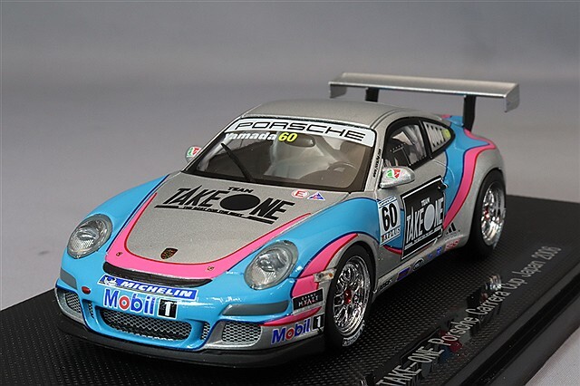 エブロ 1/43 テイクワン ポルシェ 911 GT3 CUP 2006 カレラ