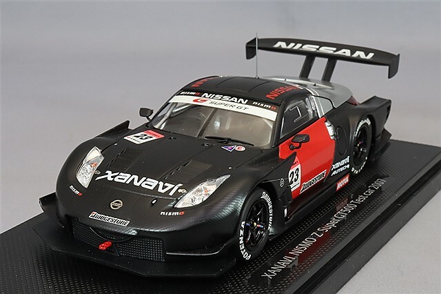 エブロ 1/43 ザナヴィ ニスモ Z 2007 スーパーGT GT500 テストカー 