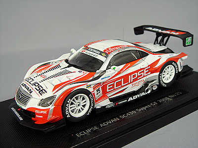 エブロ 1/43 イクリプス アドバン SC430 2008 スーパーGT GT500
