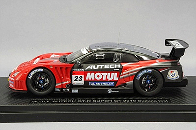 エブロ 1/43 モチュール オーテック GT-R スーパーGT GT500 2010 鈴鹿