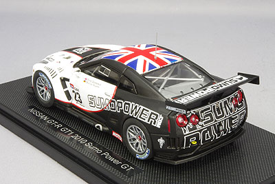 エブロ 1/43 日産 GT-R GT1 Sumo Power GT 2010 FIA GT1 #23 M.クルム