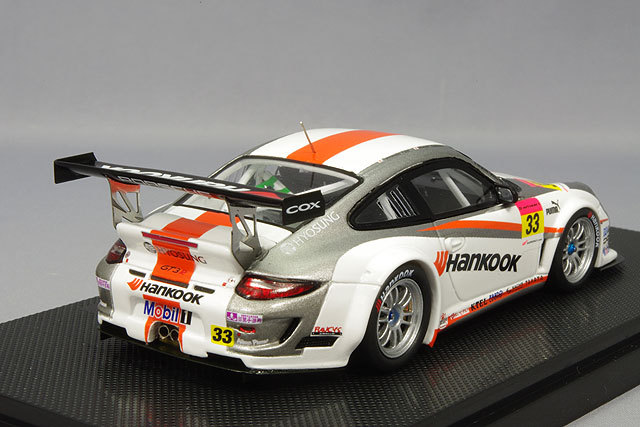 エブロ 1/43 ハンコック ポルシェ 2011 スーパーGT GT300 #33