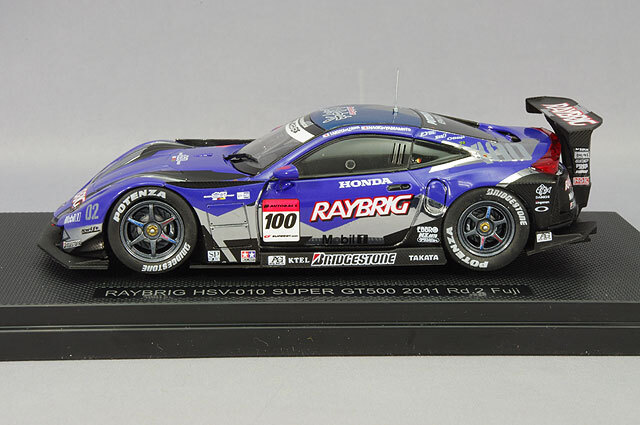 エブロ 1/43 レイブリック HSV-010 2011 スーパーGT GT500 #100 伊沢