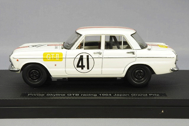 未使用　EBBRO プリンス スカイライン GTB レーシング 日本GP1964 エブロ 1/43 プリンス スカイライン GTBレーシング 1964 日本