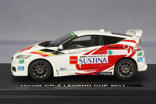 エブロ 1/43 ホンダ CR-Z 無限 レジェンドカップ 2011 セットA