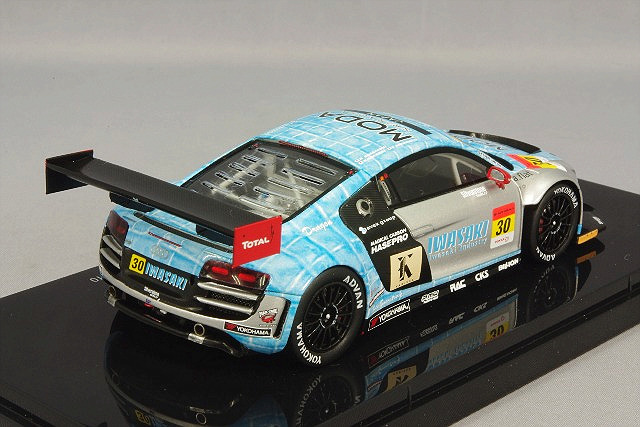エブロ 1/43 IWASAKI MODA クロコ apr R8 2012 スーパーGT GT300 #30  