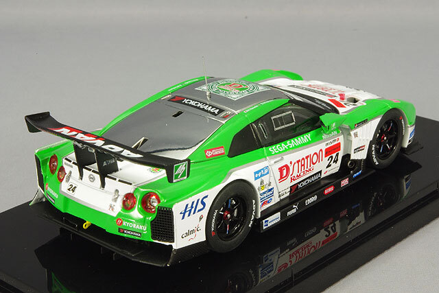 エブロ 1/43 D'ステーション アドバン GT-R ローダウンフォース 2012