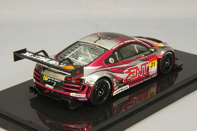 エブロ 1/43 ZENT アウディ R8 LMS ウルトラ 2013 スーパーGT GT300 
