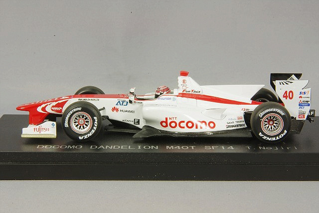 エブロ 1/43 ドコモ ダンディライアン M40T SF14 2014 スーパー