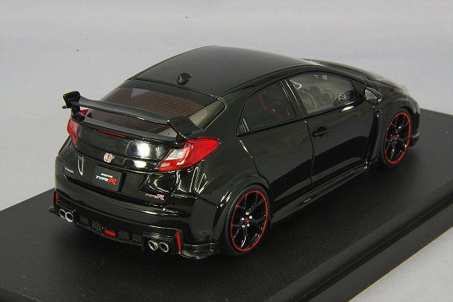 エブロ 1/43 ホンダ シビック タイプR 2015 (日本ナンバープレート仕様